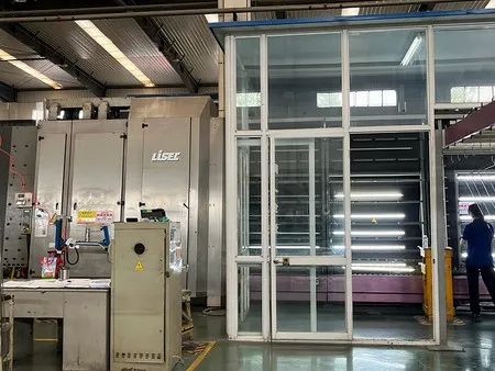 LiSEC Produktionslinie für Isolierglas (IG Produktionslinie)